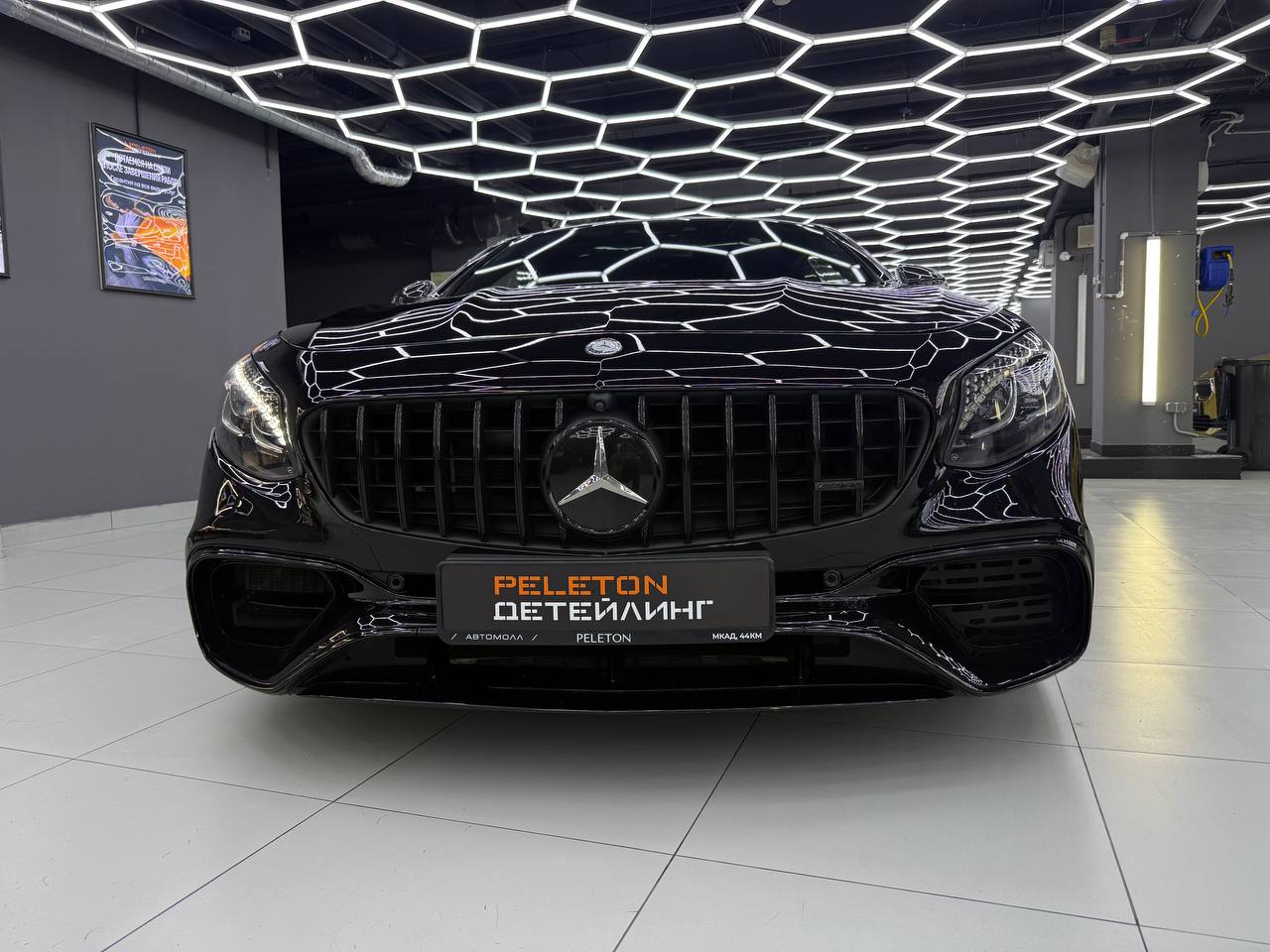 Бронирование лобового стекла Mercedes-AMG S63: защита на уровне автомобиля